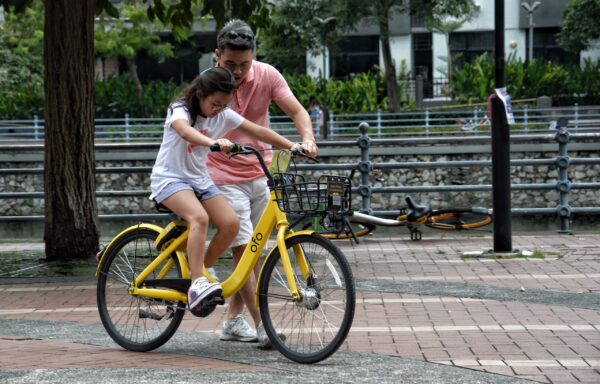 children cycling lessons